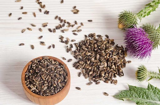 Milk Thistle Seed Powder | 4oz | 100% Pure Natural Hand Crafted