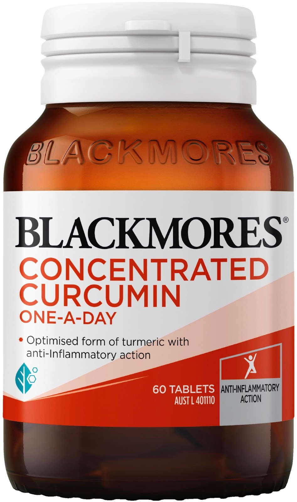 Blackmores Concentrated Curcumin One-A-Day 60 Tablets