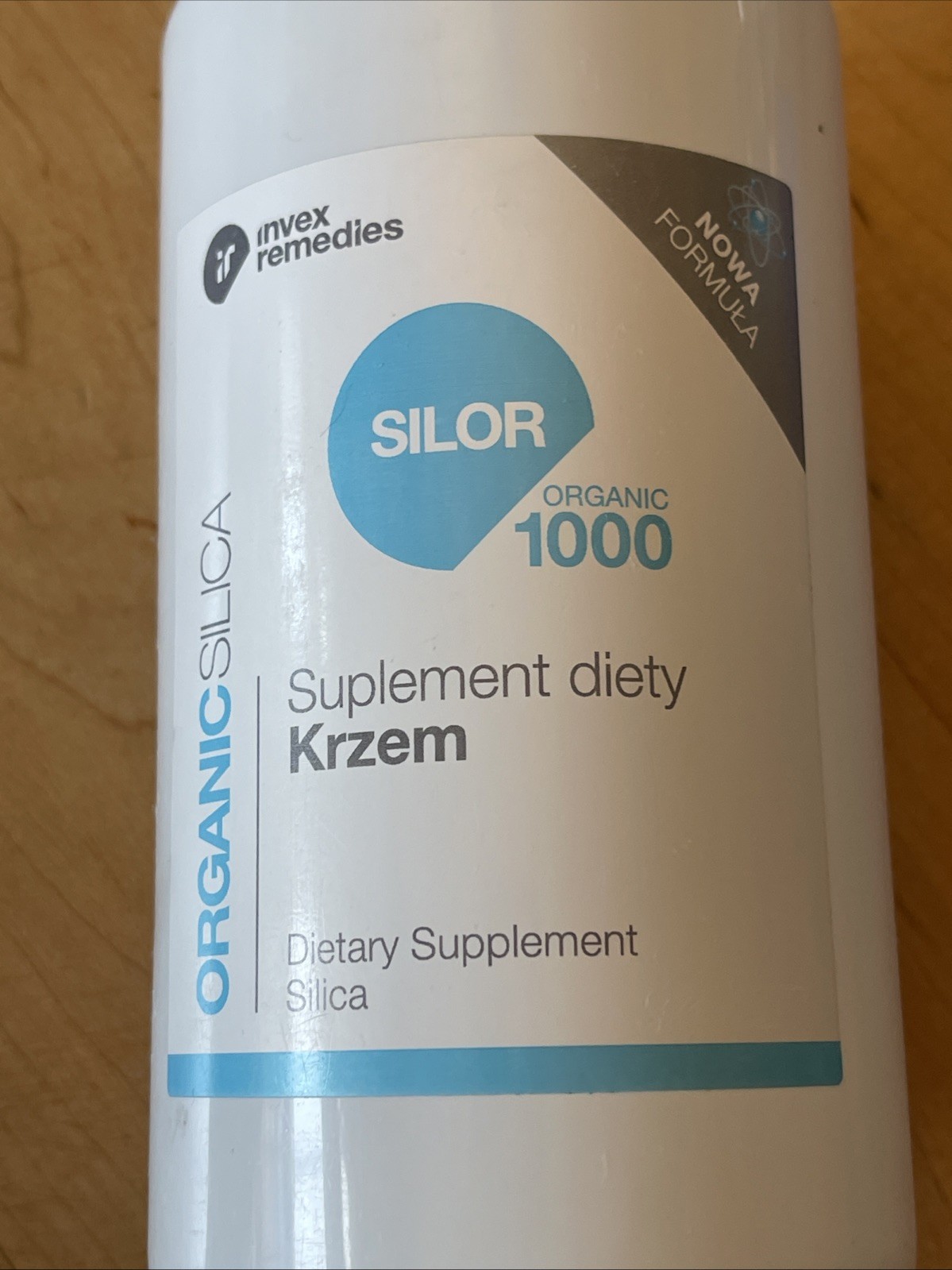 Invex Remedies Organic Silica dietary supplement, SILOR organic 1000ml NEW