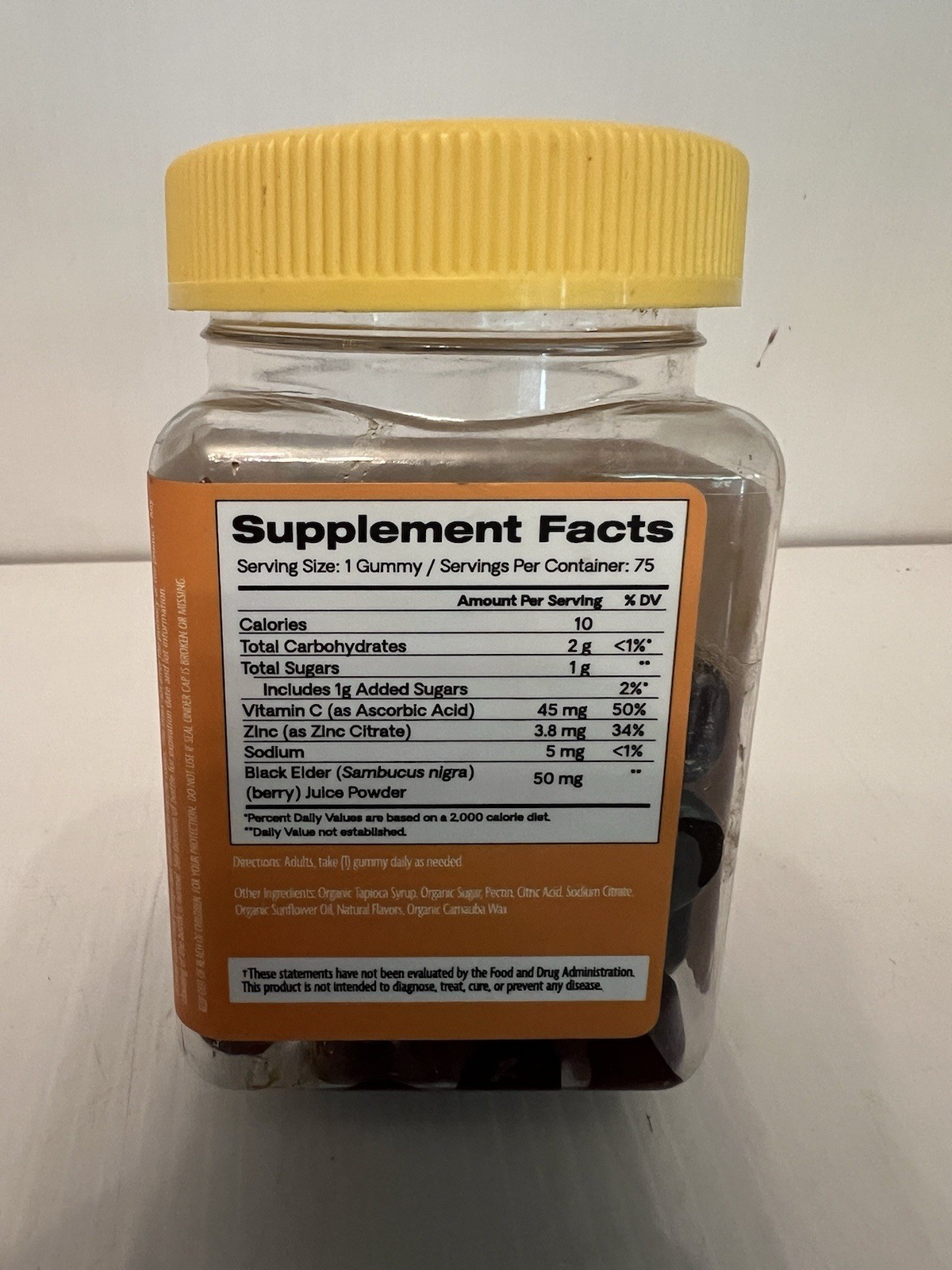 (1 Bottle) Hello Bello Immunity Gummies 75 Count BB Exp Date 12/2025
