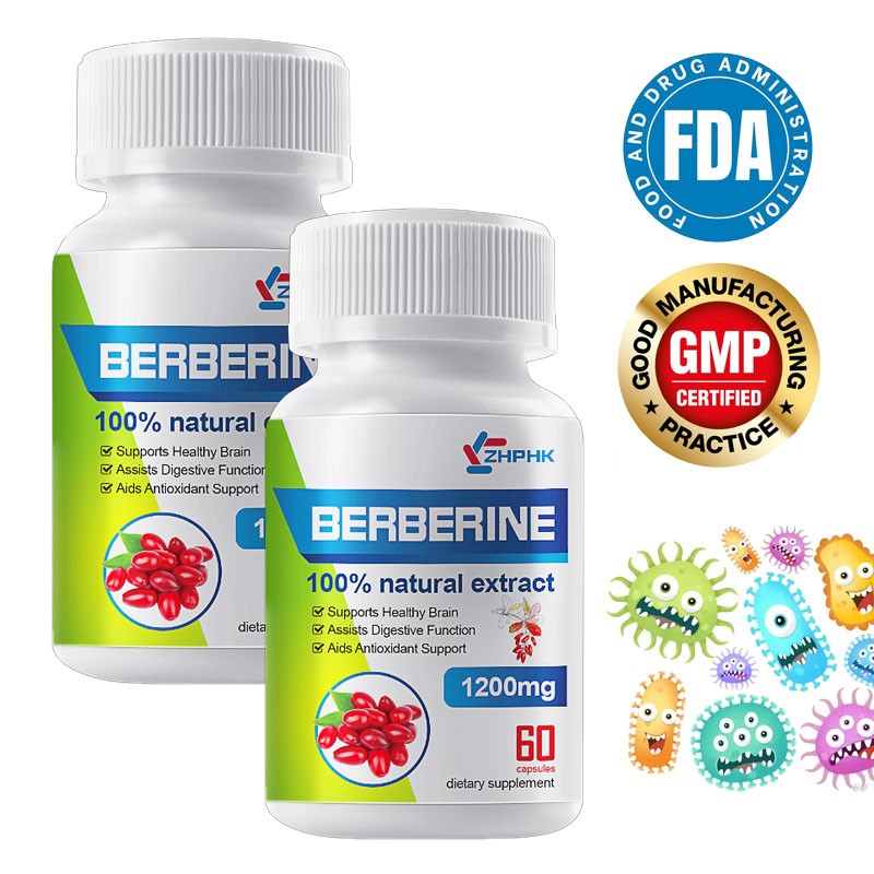 Berberine hard capsules help with anti-inflammatory antioxidant antibacterial