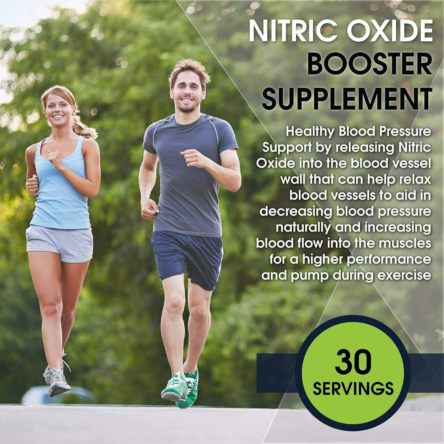 L-Arginine 5000mg + L-Citrulline 2000mg – Nitric Oxide – Blood Pressure Support