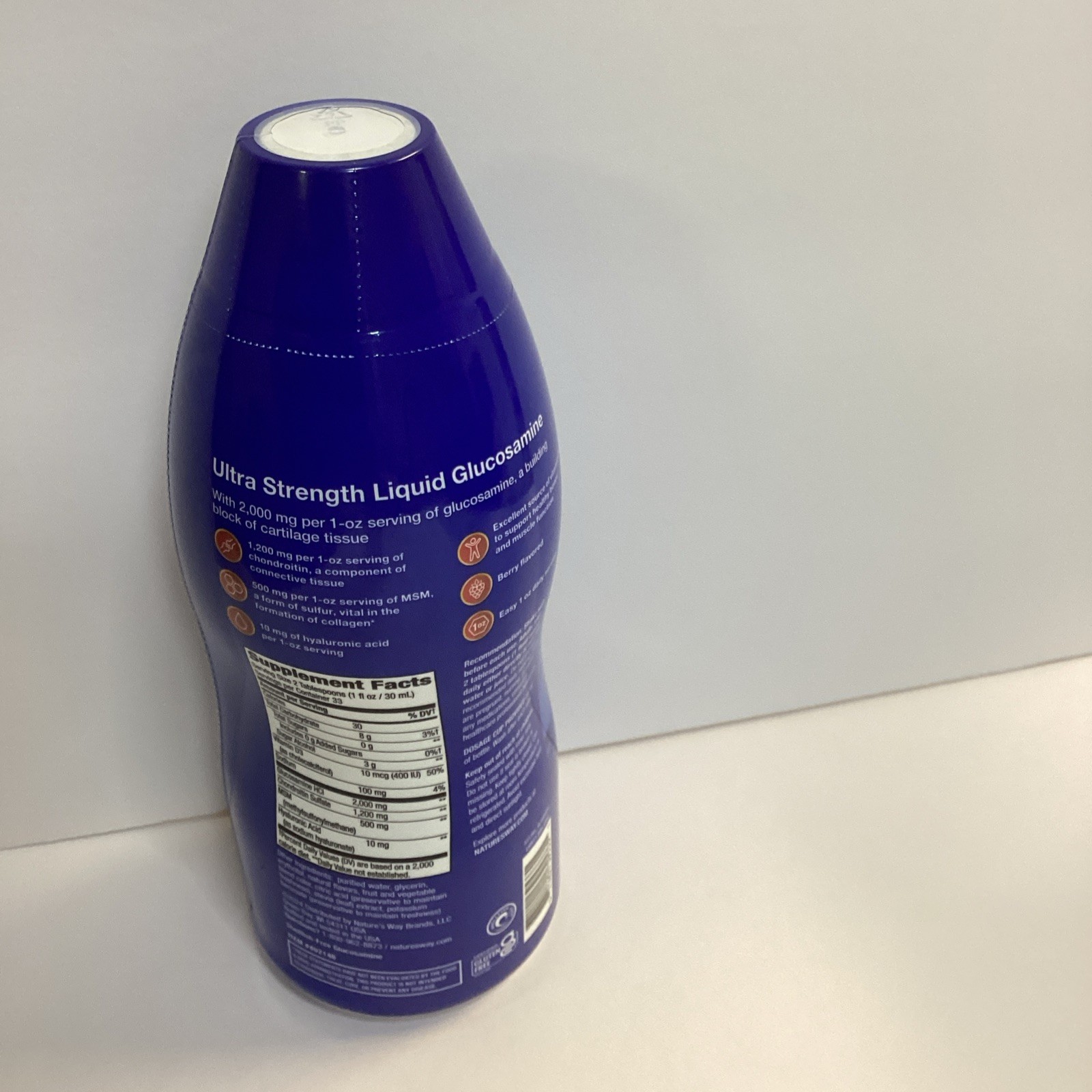Nature’s Way Joint Movement Glucosamine Extra Strength 33.8oz Liquid EXP-05/27