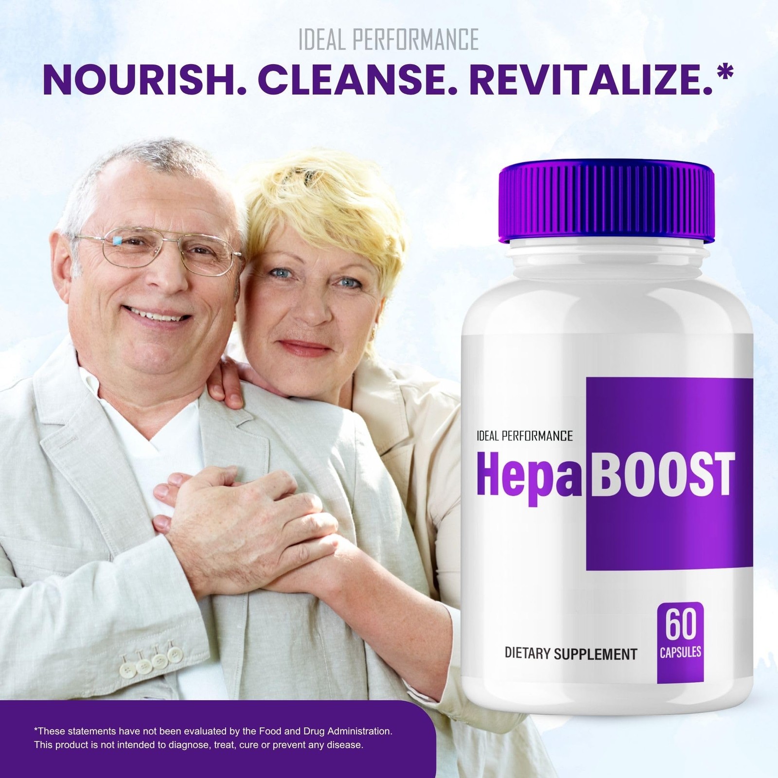 Hepa Boost General Wellness Supplement – 300 Capsules (5 Pack)