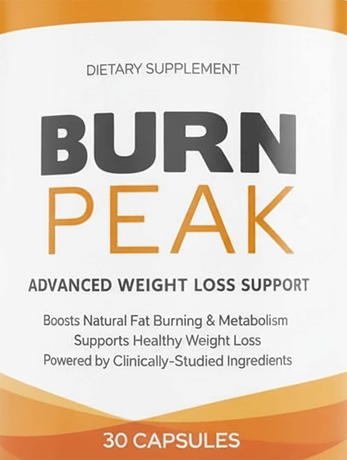 Burn Peak Weight Management | Metabolism & Energy Support Formula 30 Capsules