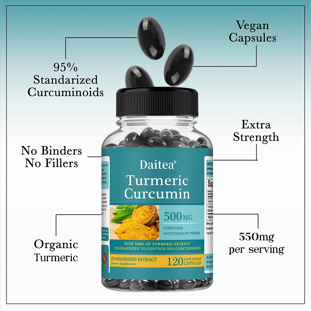 Turmeric Curcumin Supplement,with Turmeric(root)450 mg,Joint Health & Mobility