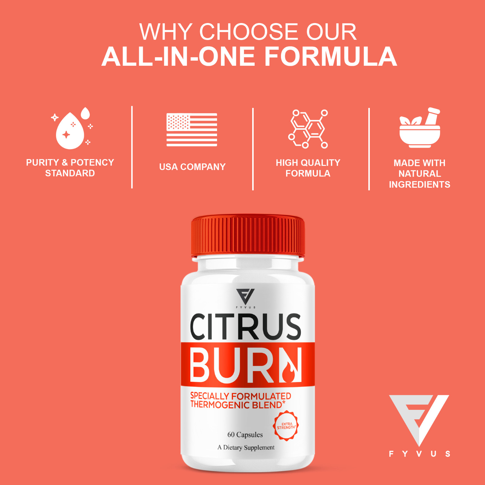 Citrus Burn Weight Management, CitrusBurn Advanced Pills (60 Capsules)
