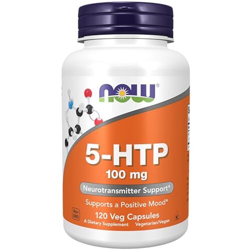 NOW FOODS 5-HTP 100 mg 120 Veg Capsules