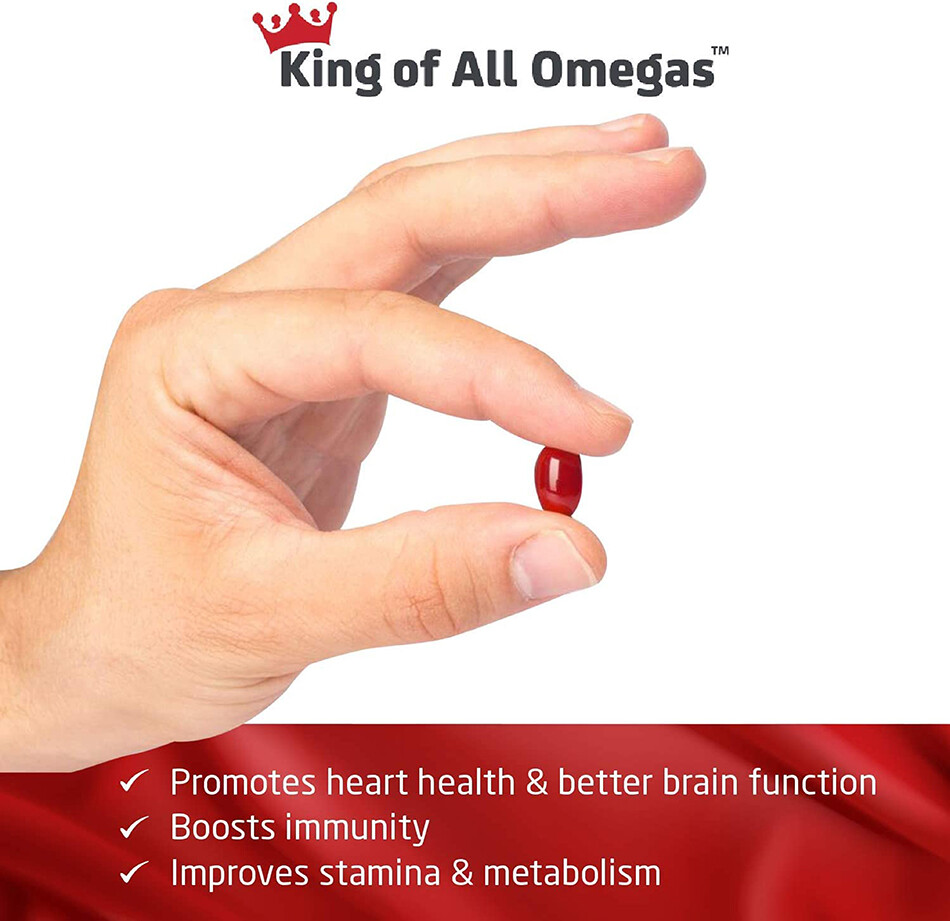 Arctic Ruby Oil 60 Soft Gels 500mg Calanus Oil Expire 10/2026 King of All Omegas
