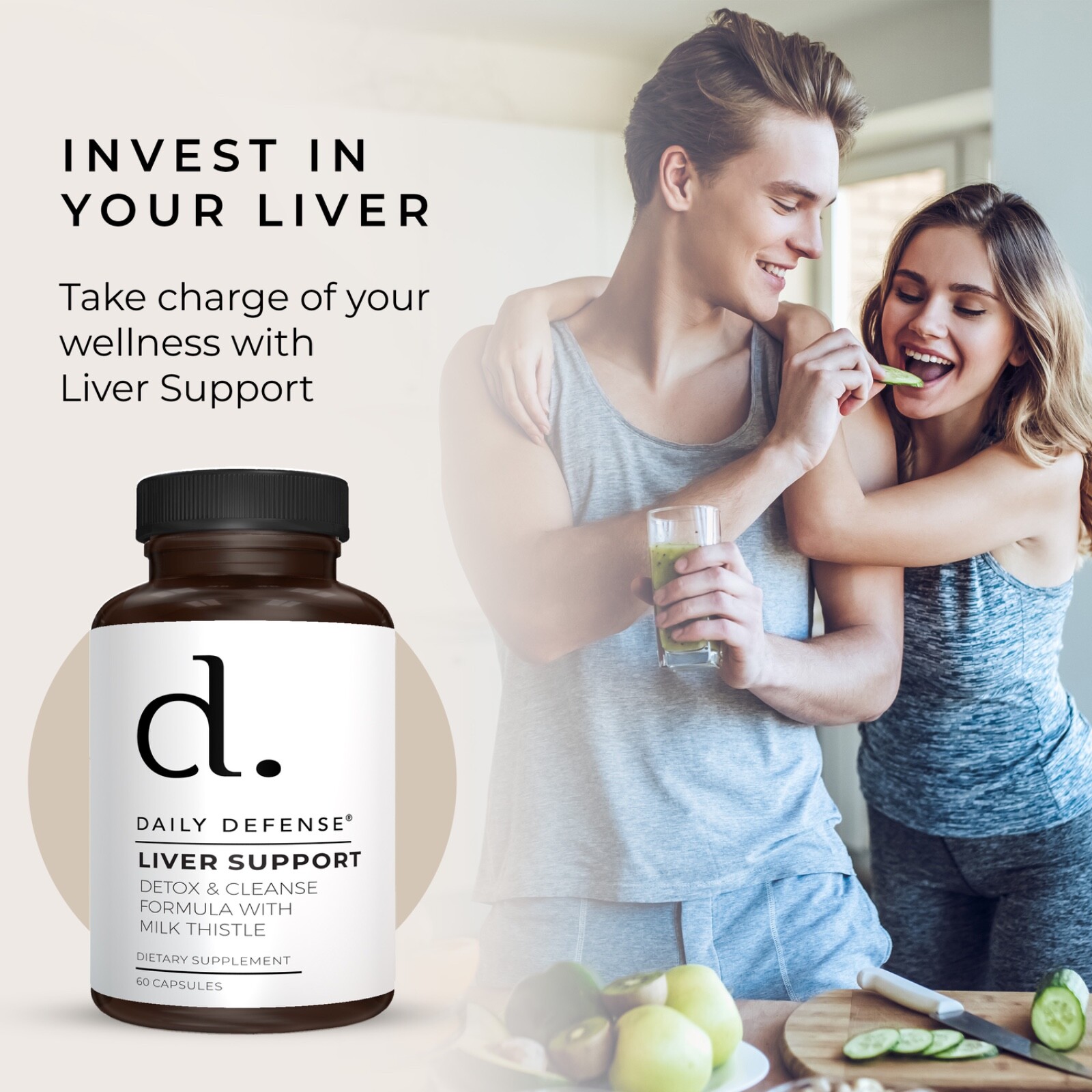 Daily Defense Liver Detox 60 capsules