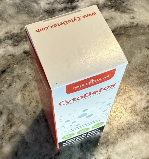 CytoDetox True Cellular Formulas 1 fl oz Detox Supplement – New in Box – NIB