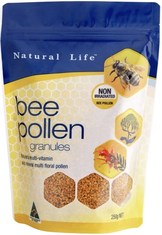 Bee Pollen Granules 250g Natural Life
