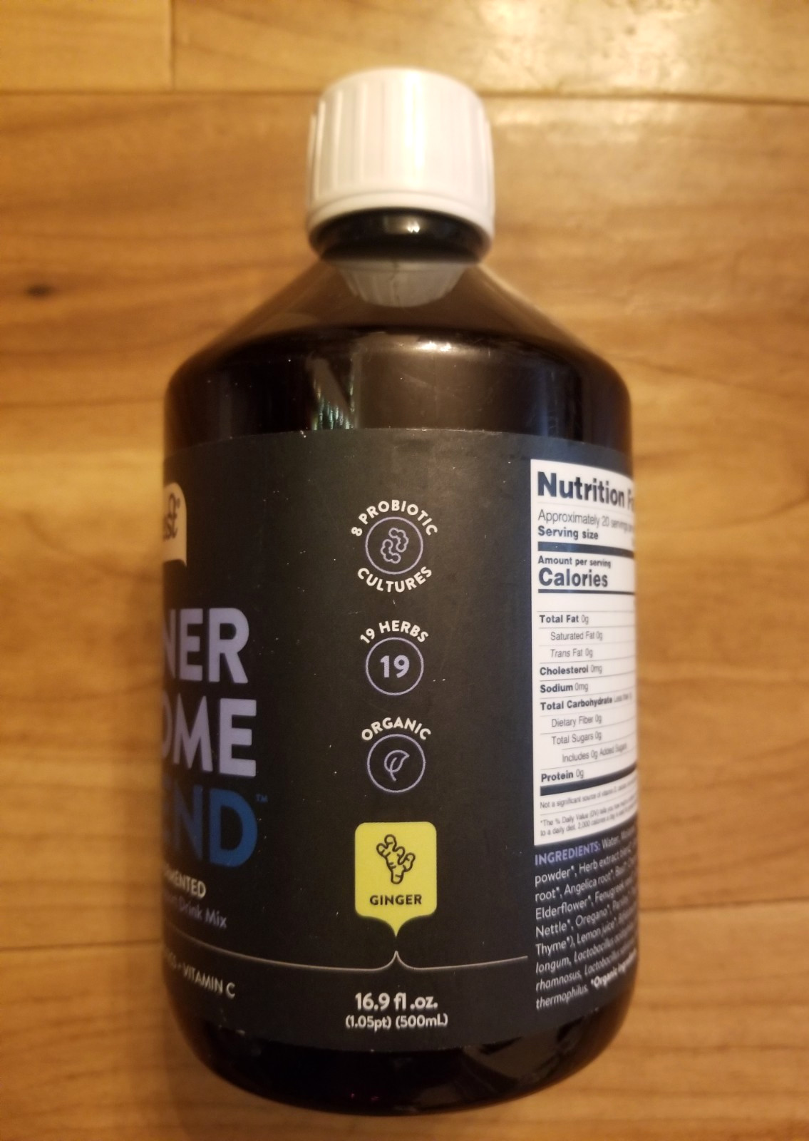 Nuzest Inner Biome Blend Prebiotic & Postbiotic Liquid Drink Mix Microbiome Supp