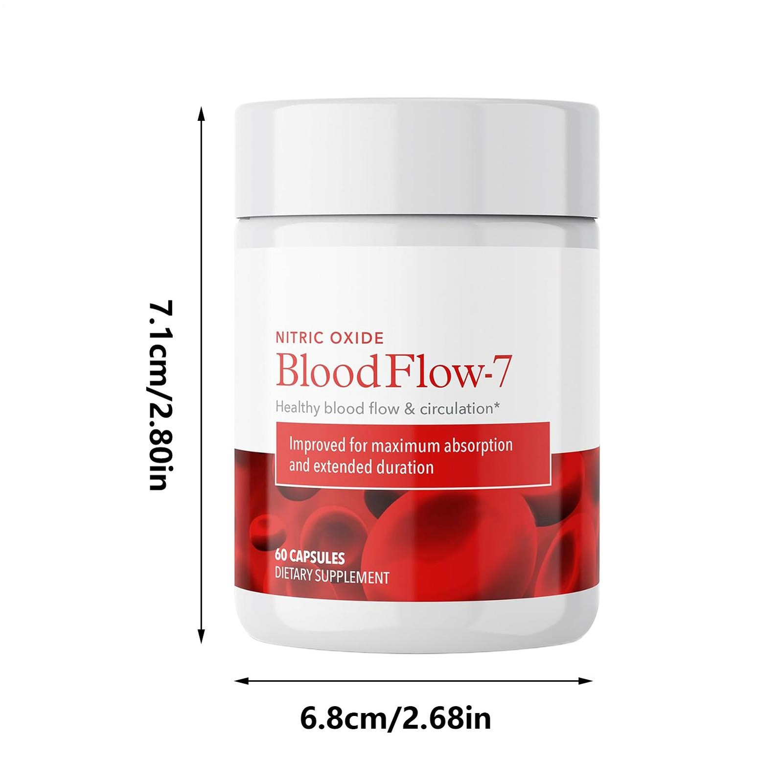 Juvenon Blood Flow-7 Nitric Oxide Dietary S – 60 CT Nitric Oxide Supplements