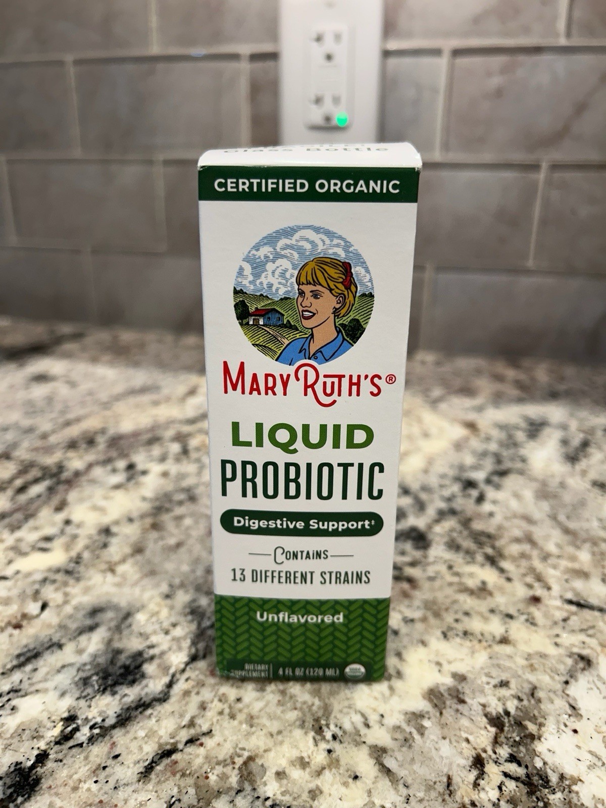 MaryRuth’s Organic Liquid Probiotic Unflavored Digestive Support 4 fl oz
