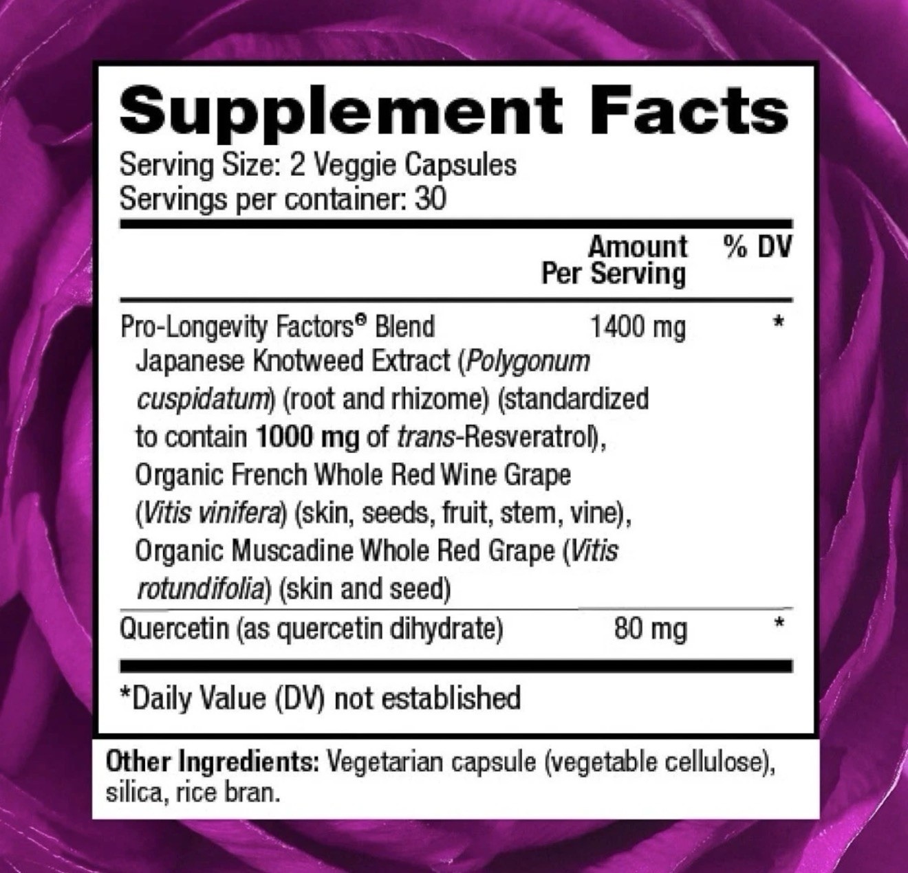 Resveratrol – Antioxidant with Trans-Resveratrol for Cellular Protection