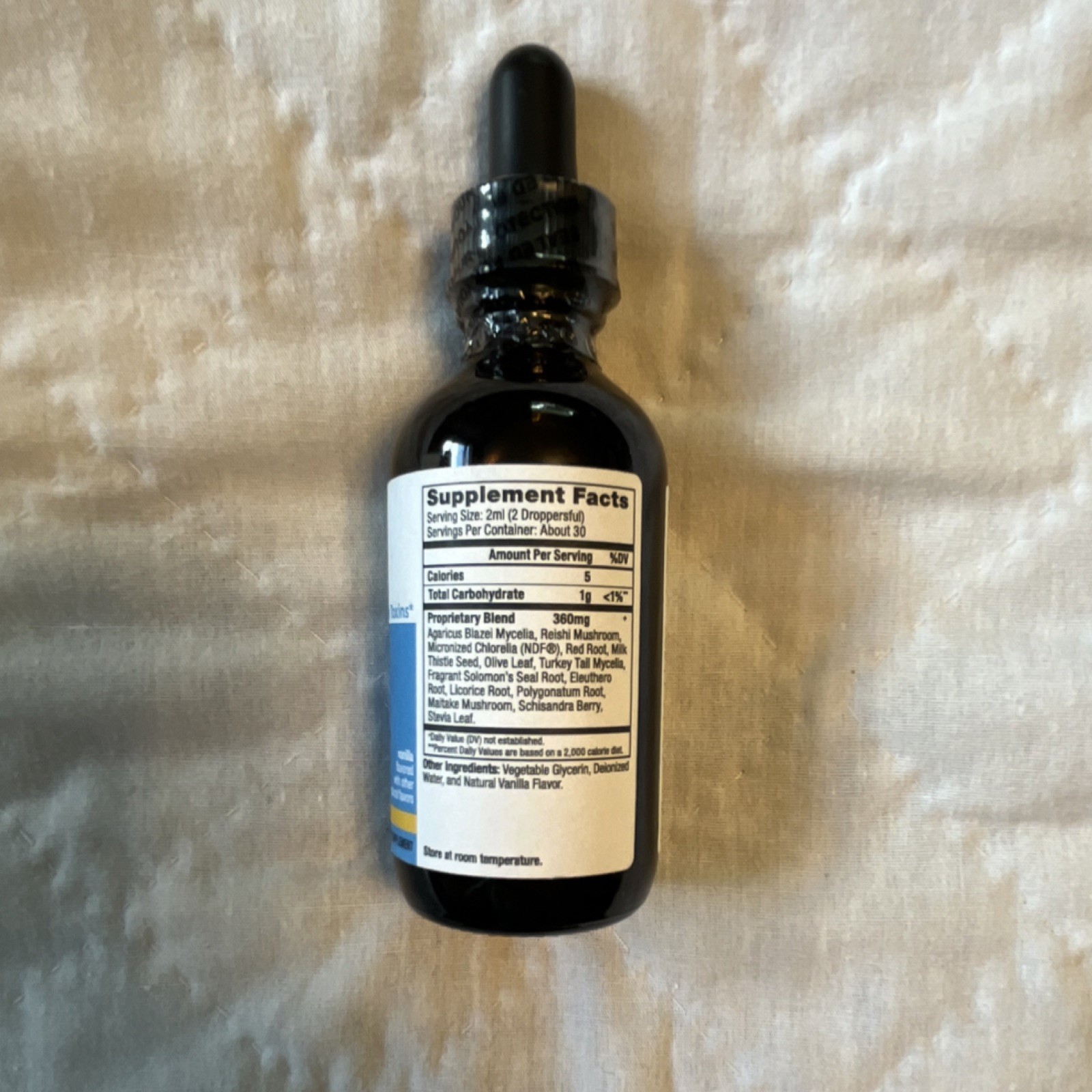 Bioray NDF Calm Liquid Drops Kids Vanilla 2 fl oz Exp 05/2029