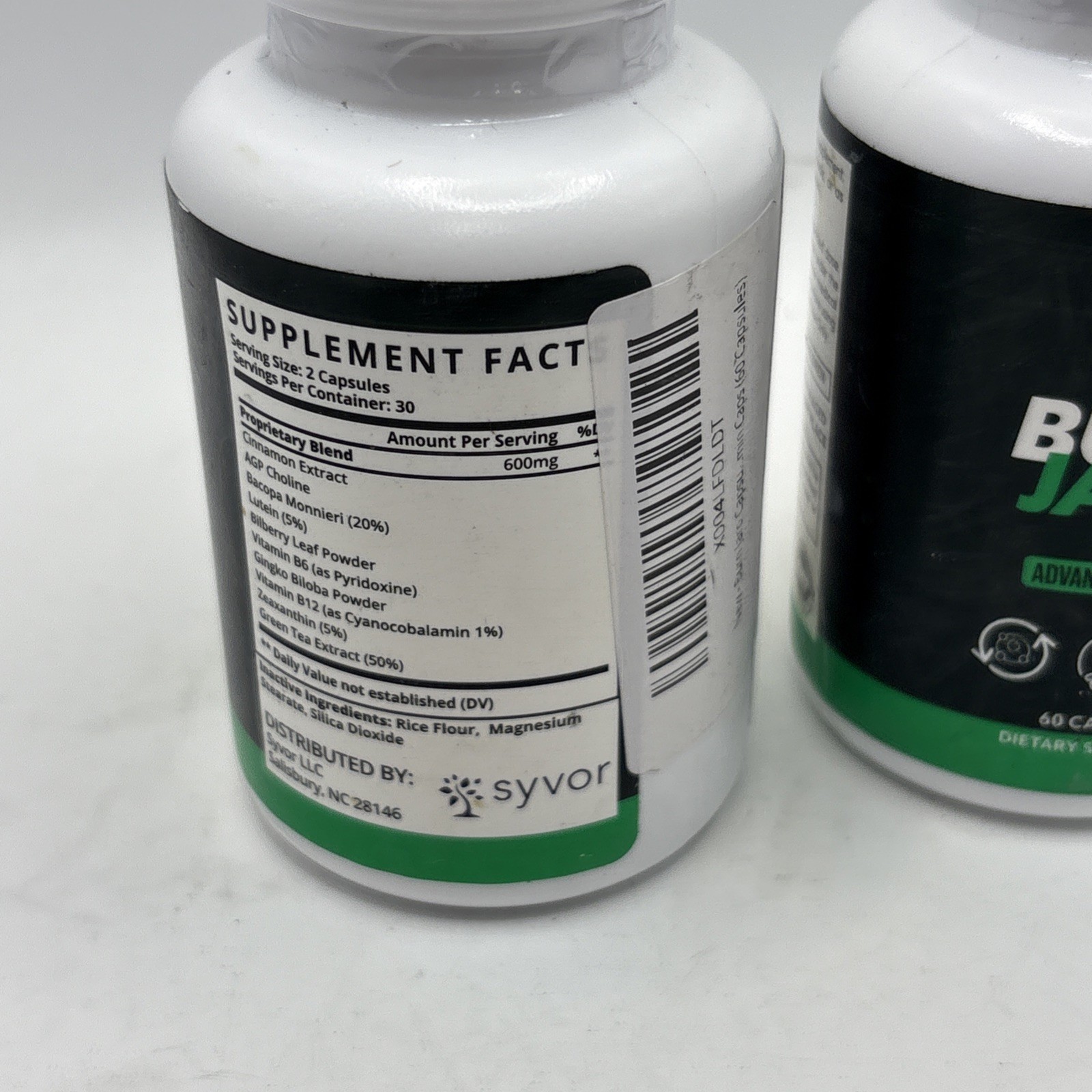 2PK-Burn Jaro Balance Dietary Supplement 30 Caps Genuine BurnJaro -SEALED 1/2027