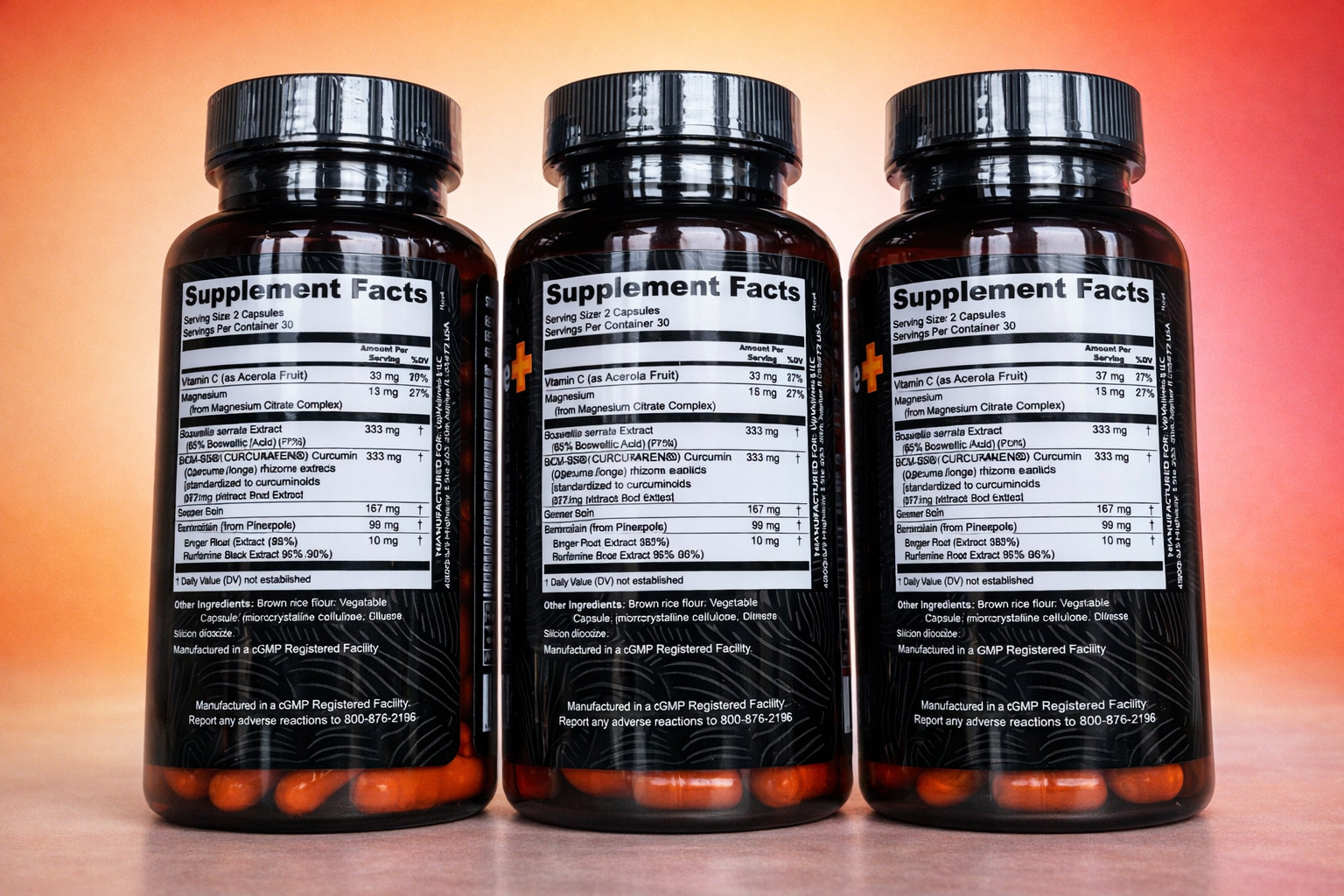 UpWellness Golden Revive+ Joint Support Formula 180ct 3 Month Supply AUTHENTIC!