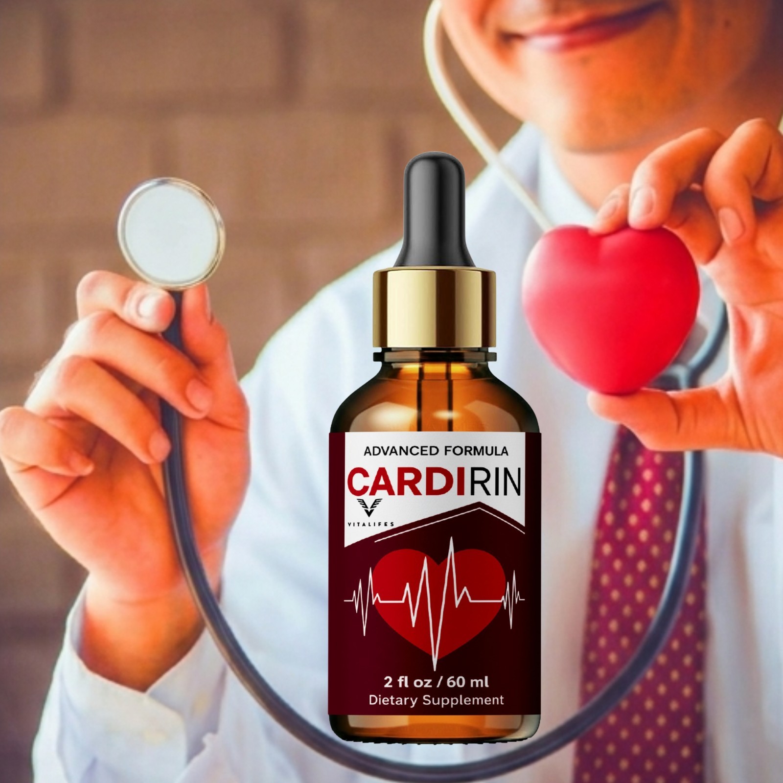 (2 Pack) Cardirin Blood Support Drops Cardi Rin Vitamin Supplement 120ml
