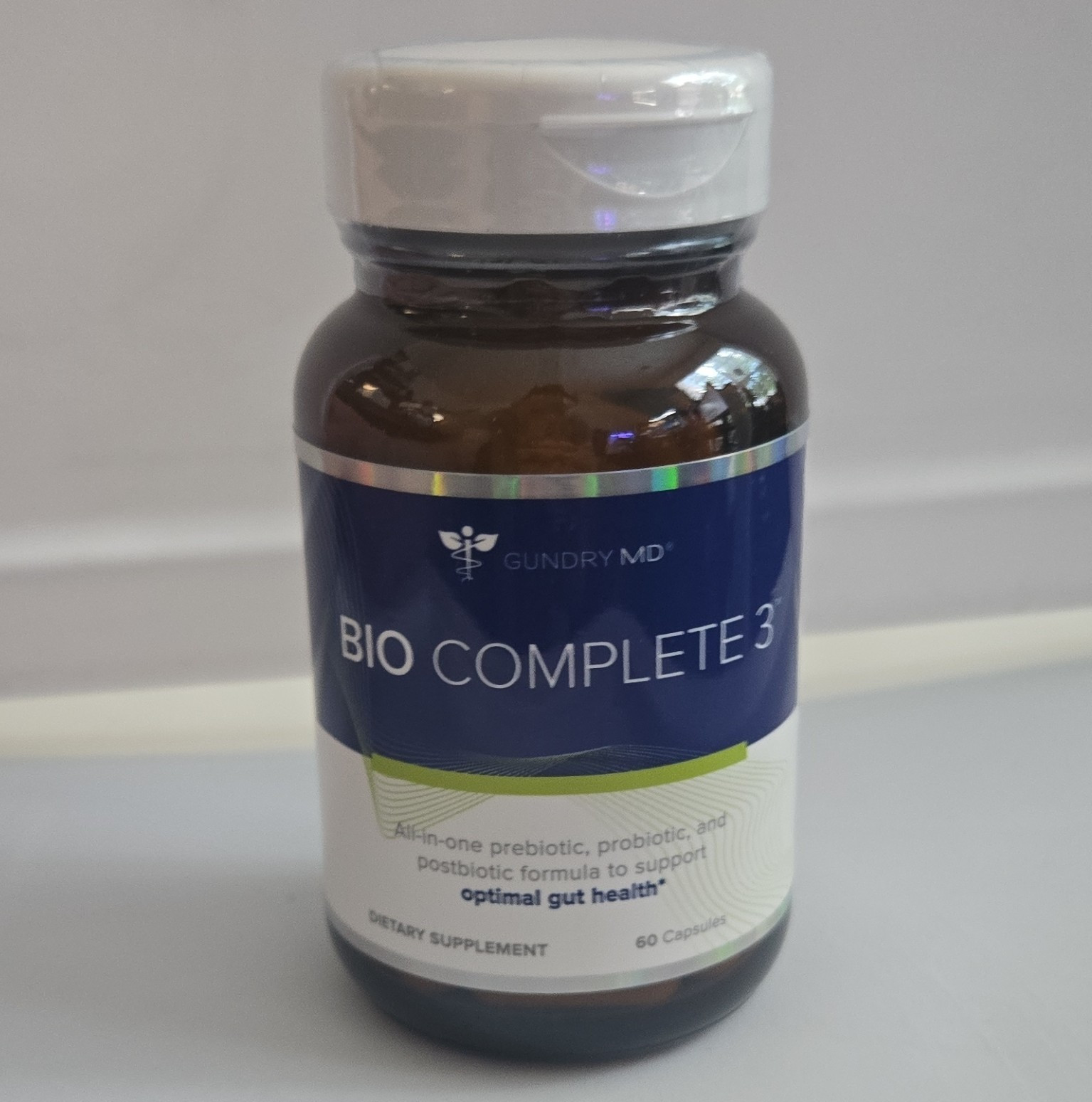 Gundry MD Bio Complete 3 Digestive Support Pre/Pro/Postbiotic 60 Capsules