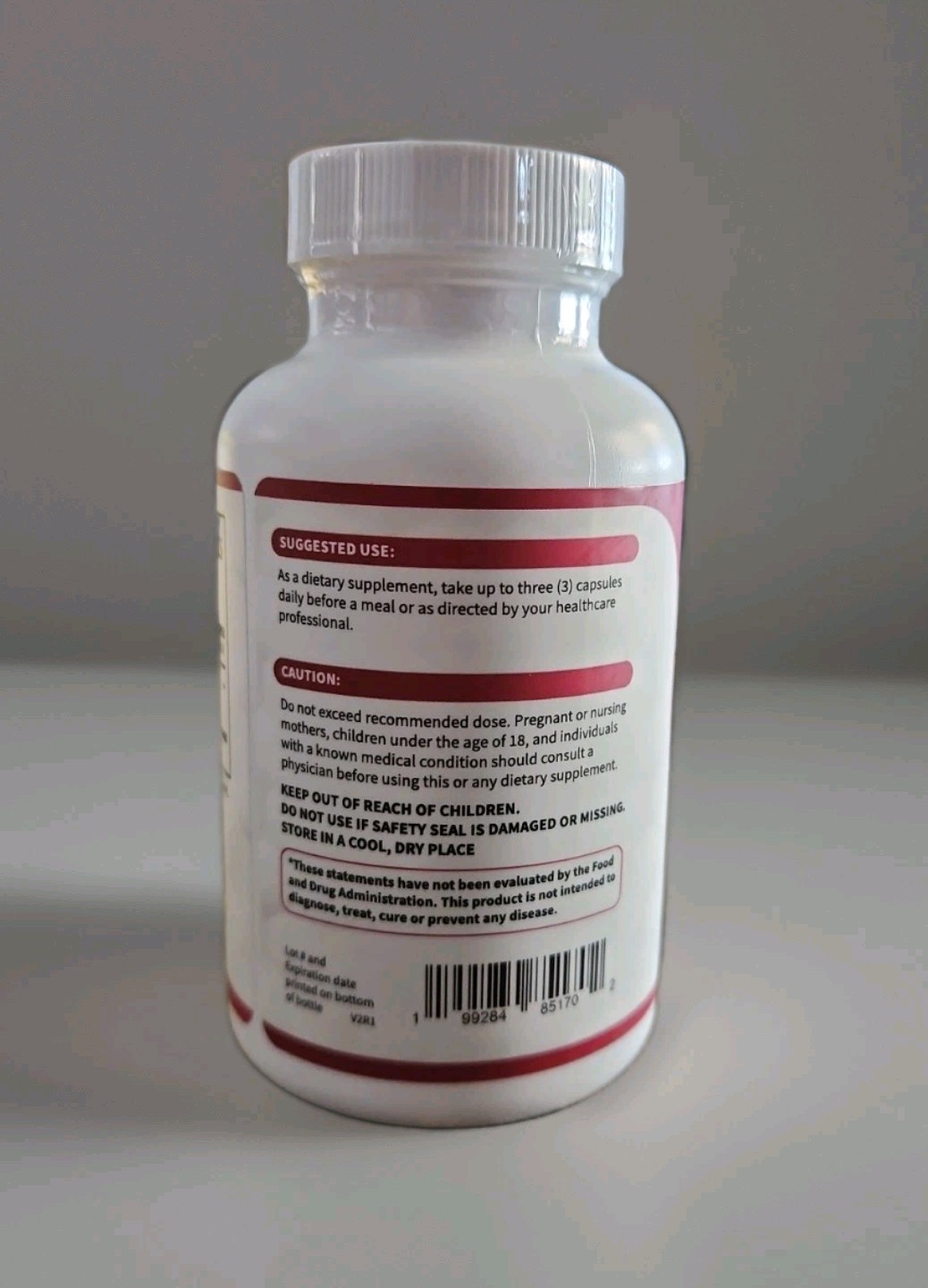 Toplux Nutrition Beet Root 1950mg Circulation Support 90 Capsules Exp 8/28