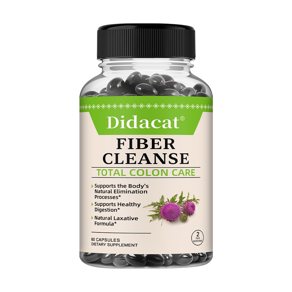 Natural Fiber Supplement total Colon care with Psyllium Husk Cleanse 30to120caps