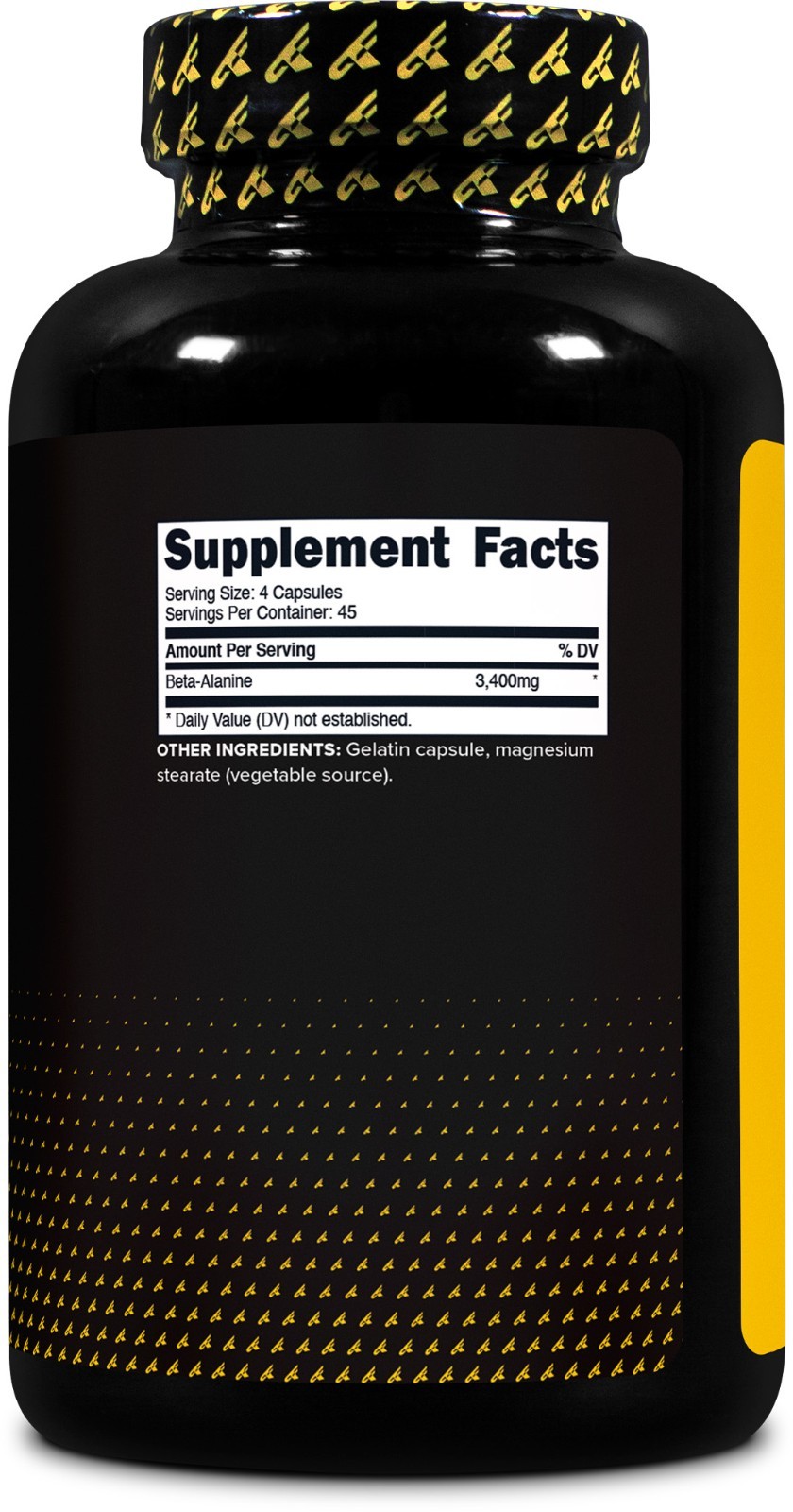 PrimaForce Beta Alanine Capsules 3400mg, 180 Capsules (45 Servings)