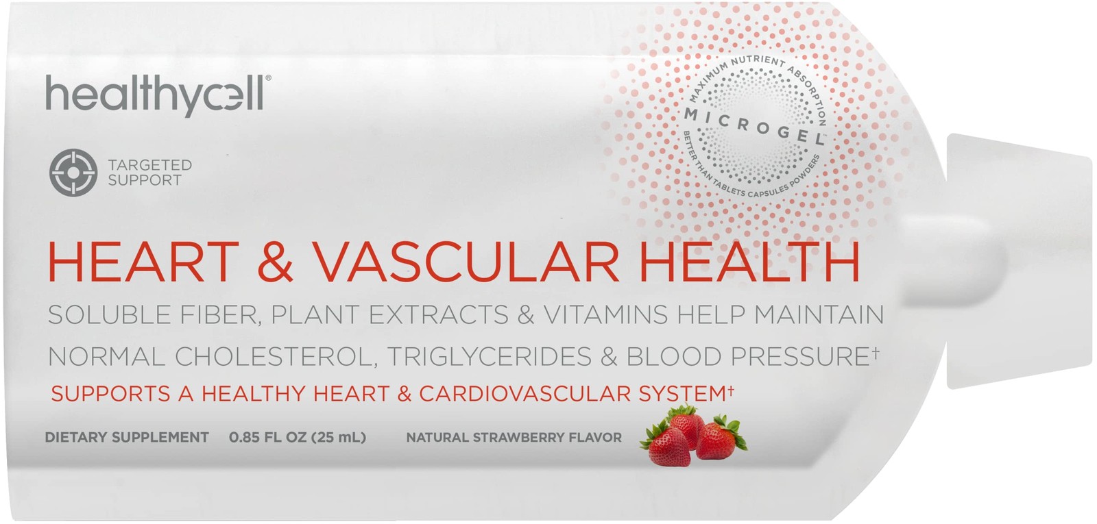 Healthycell Heart & Vascular Health Daily Liquid 0.84 Fl Oz (Pack of 30)