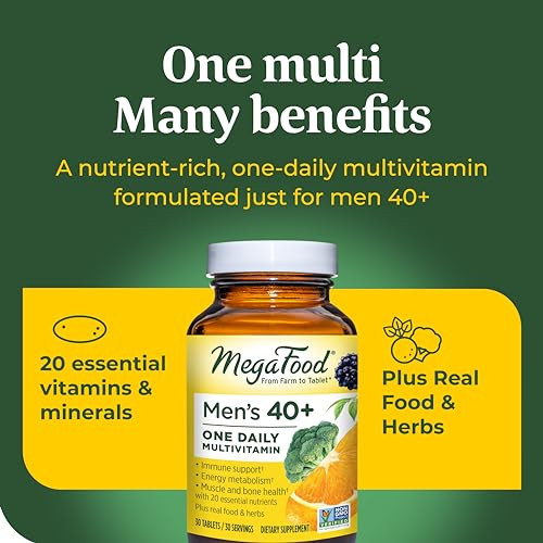 Mens 40+ One Daily Multivitamin 30 Tablet