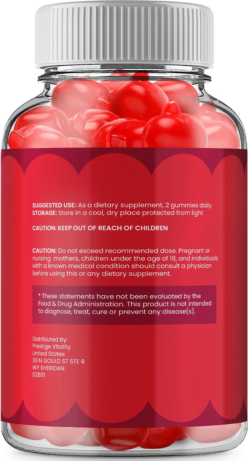 (5 Pack) Jelly Burn ACV Gummies Supplement – JellyBurn Natural Blend Gummy B12