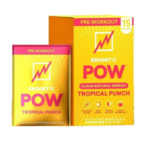 Your Workout Crusher Pow Pre-Workout Powder 15 Count