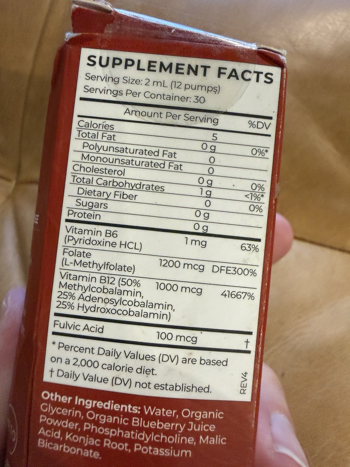 CYMBIOTIKA Vitamin B12 + B6 Liposomal Fulvic Minerals Wild Berry 60-mL Liquid