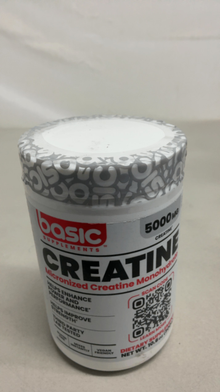 BASIC SUPPLEMENTS Micronized Creatine Monohydrate