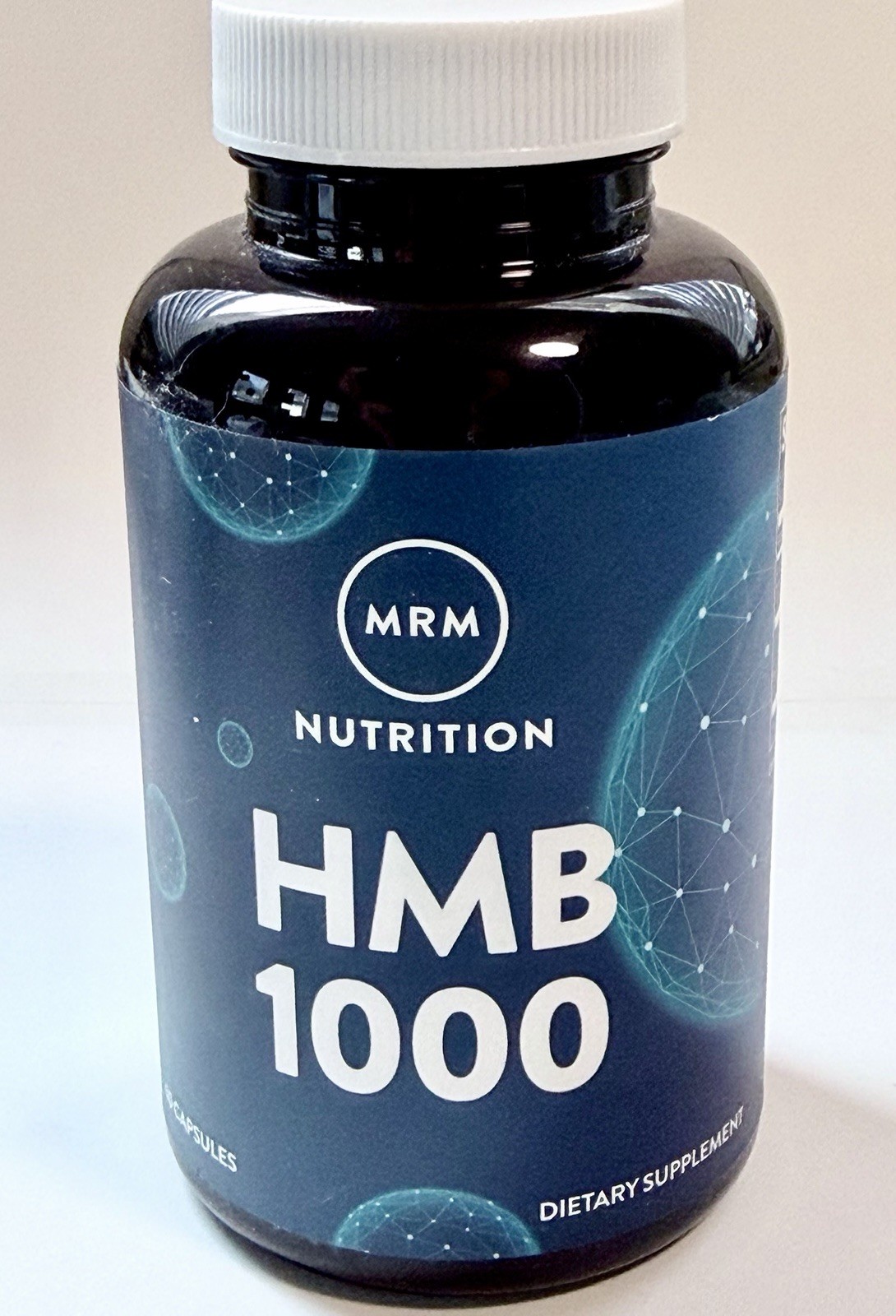 MRM Nutrition HMB 1000 1000mg Muscle Support Gluten-Free 60 Caps EXP 08/2026
