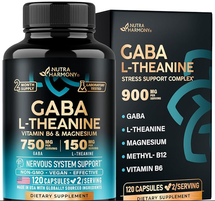 #1 Pastillas Para La Ansiedad Calmante Para Los Nervios, Antiestrés Dormir Mejor