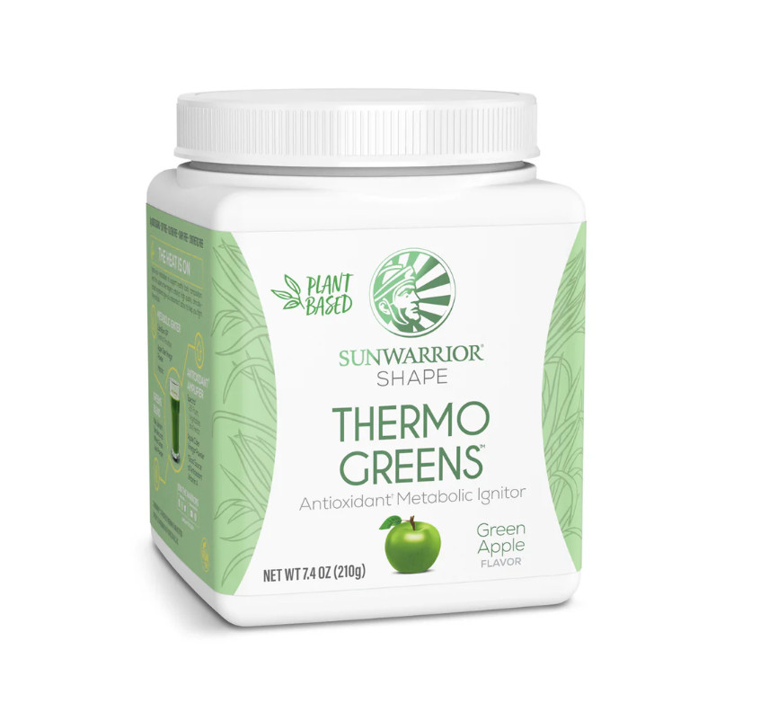 Sunwarrior – Thermo Greens – Green Apple (210g)