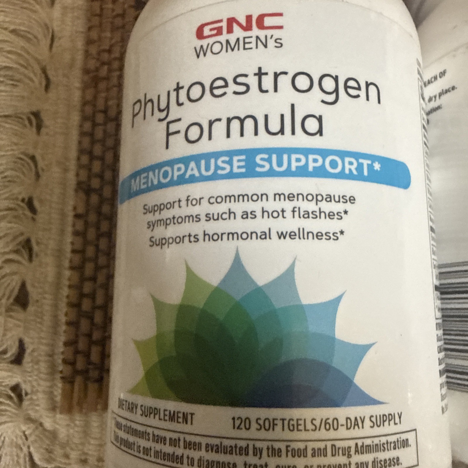 GNC Women’s Phytoestrogen Formula Menopause Support 120ct Softgel **2PACK**