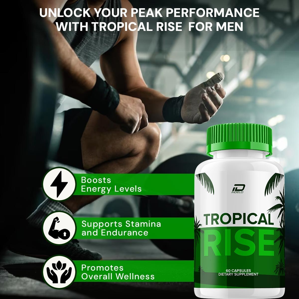 (1 Pack) Tropical Rise for Men Capsules – Tropical Rise Vitamin Complex Pills