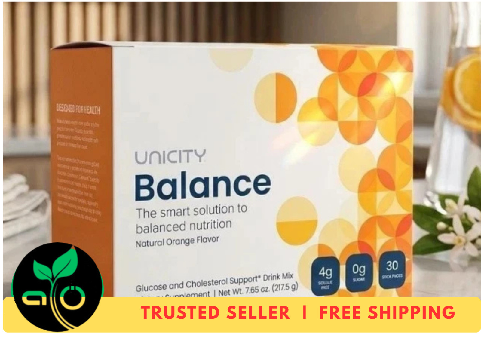 Unicity BALANCE 30 Packets/Stick Packs ORANGE