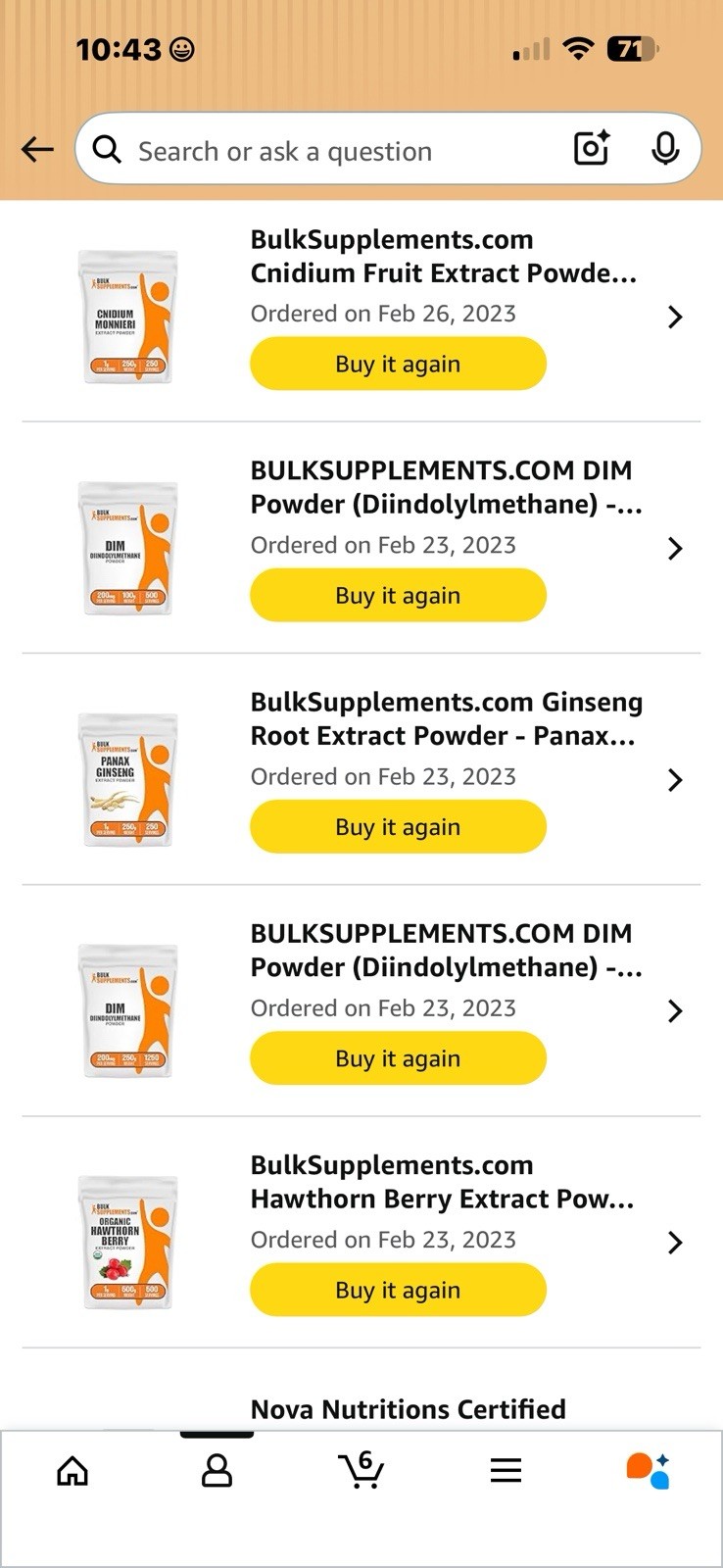 Various Health Powders