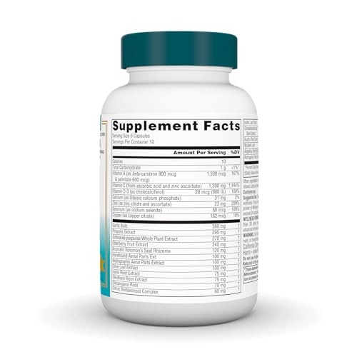 Source Naturals Wellness Formula Immune Support Supplement – 60 Capsules
