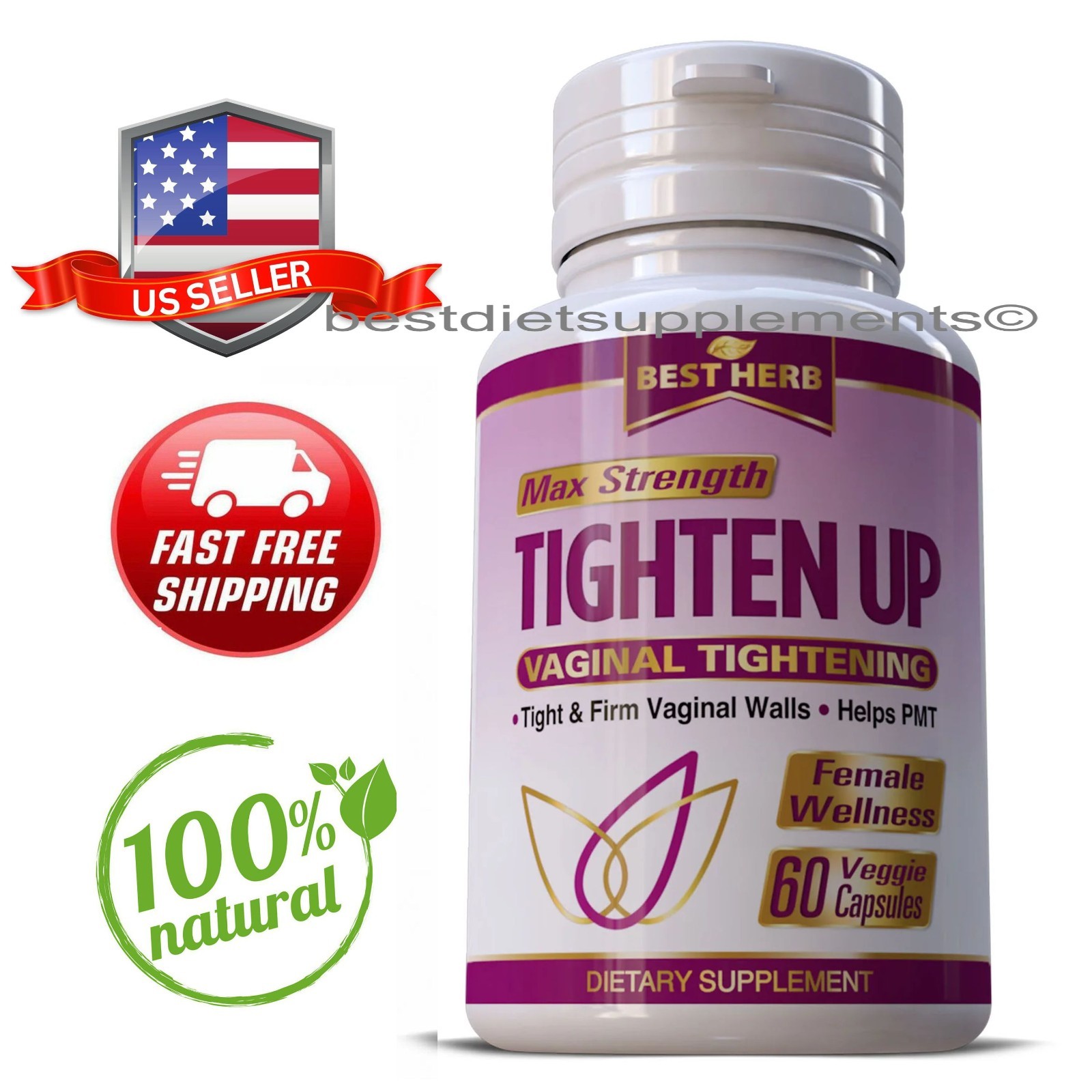 Curcuma Comosa Pills Tightening Stop ODOR PMS Vaginal Wall Tighten 60 cap