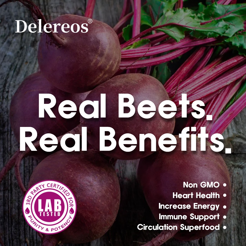 Beetroot 2000mg With L-Citrulline,Supports Healthy Blood Flow 60 Gummies