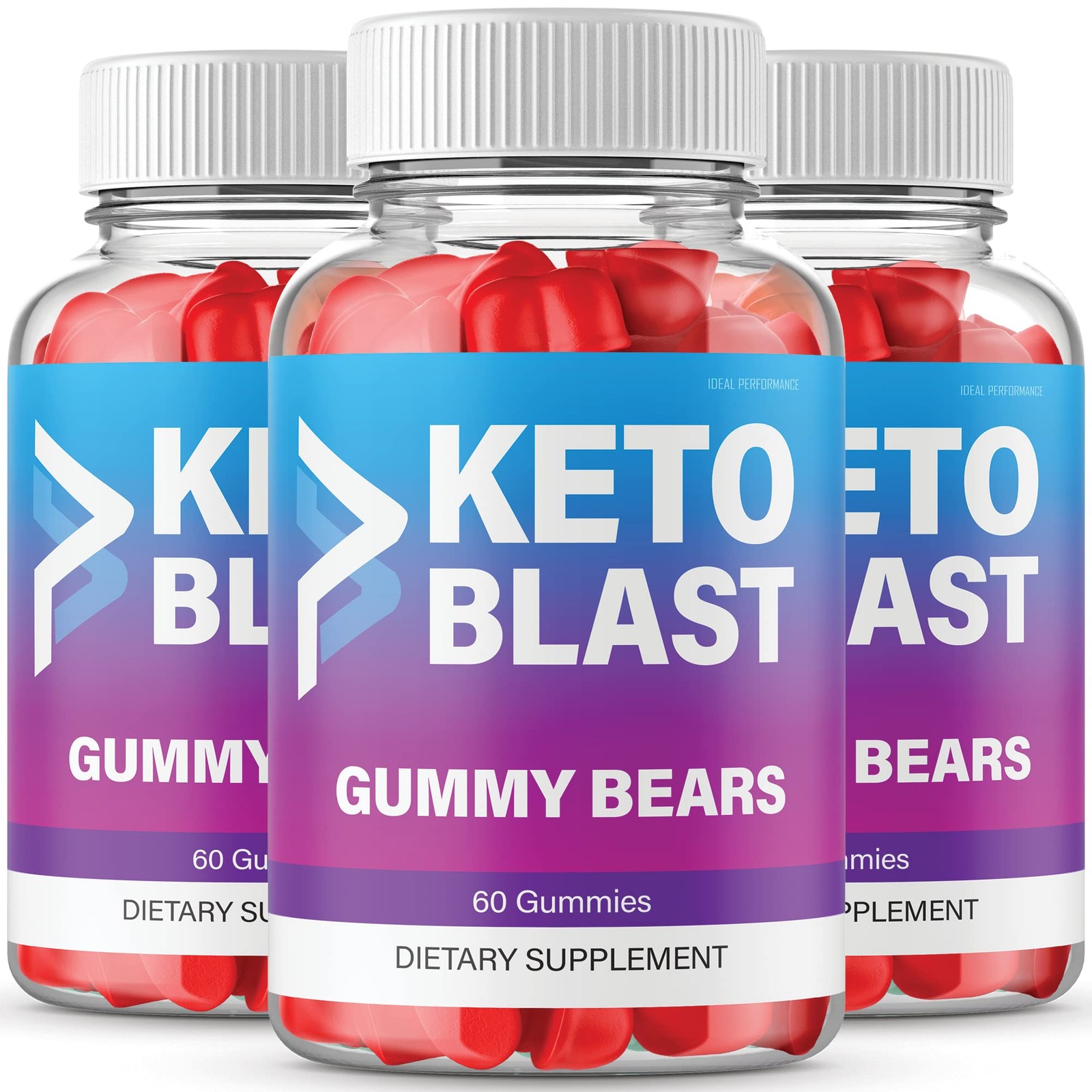 Blast Gummies Bears Supplement – 180 Gummies (3 Pack)