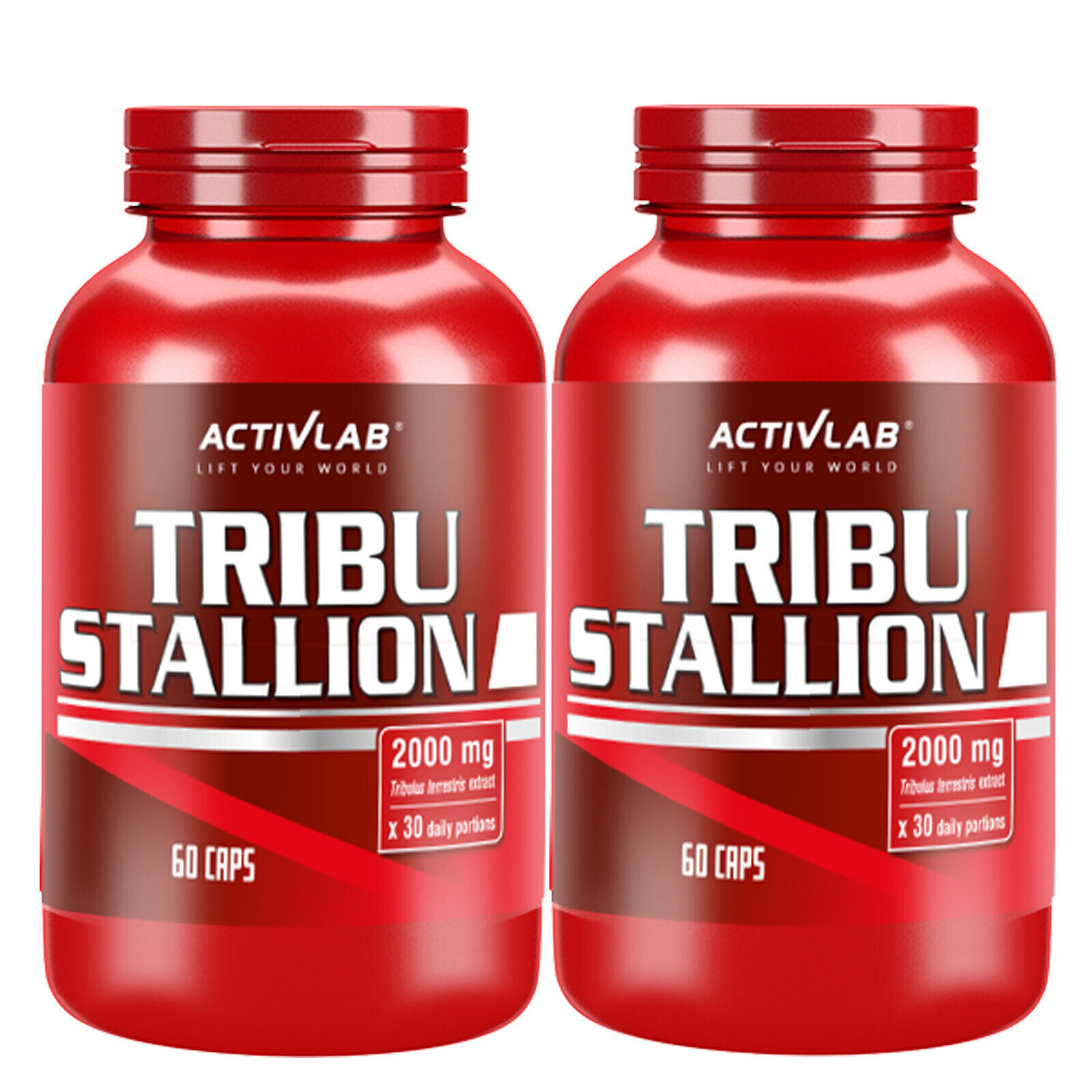 TRIBU STALLION – 60-180 Caps -Tribulus Terrestris Supplement Herbal Testo-Boost