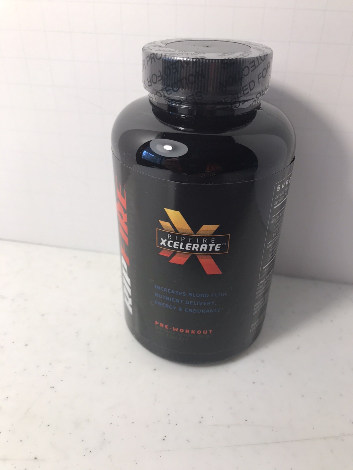 Rip Fire Performance Supplements Pre-workout 180 Tablets Xcelerate