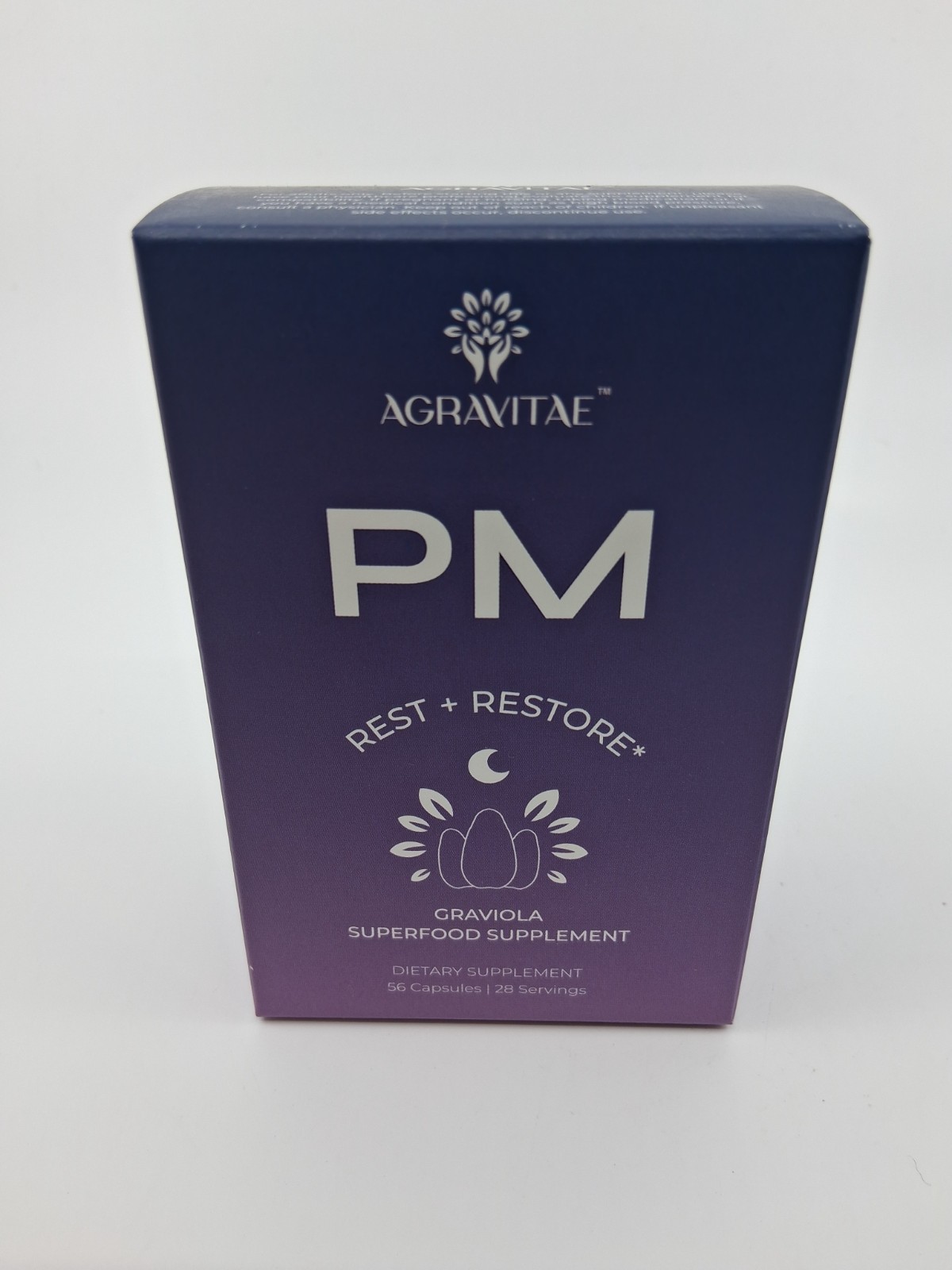Agravitae PM Rest + Restore – Graviola Supplement 28 servings MFG 5/2024