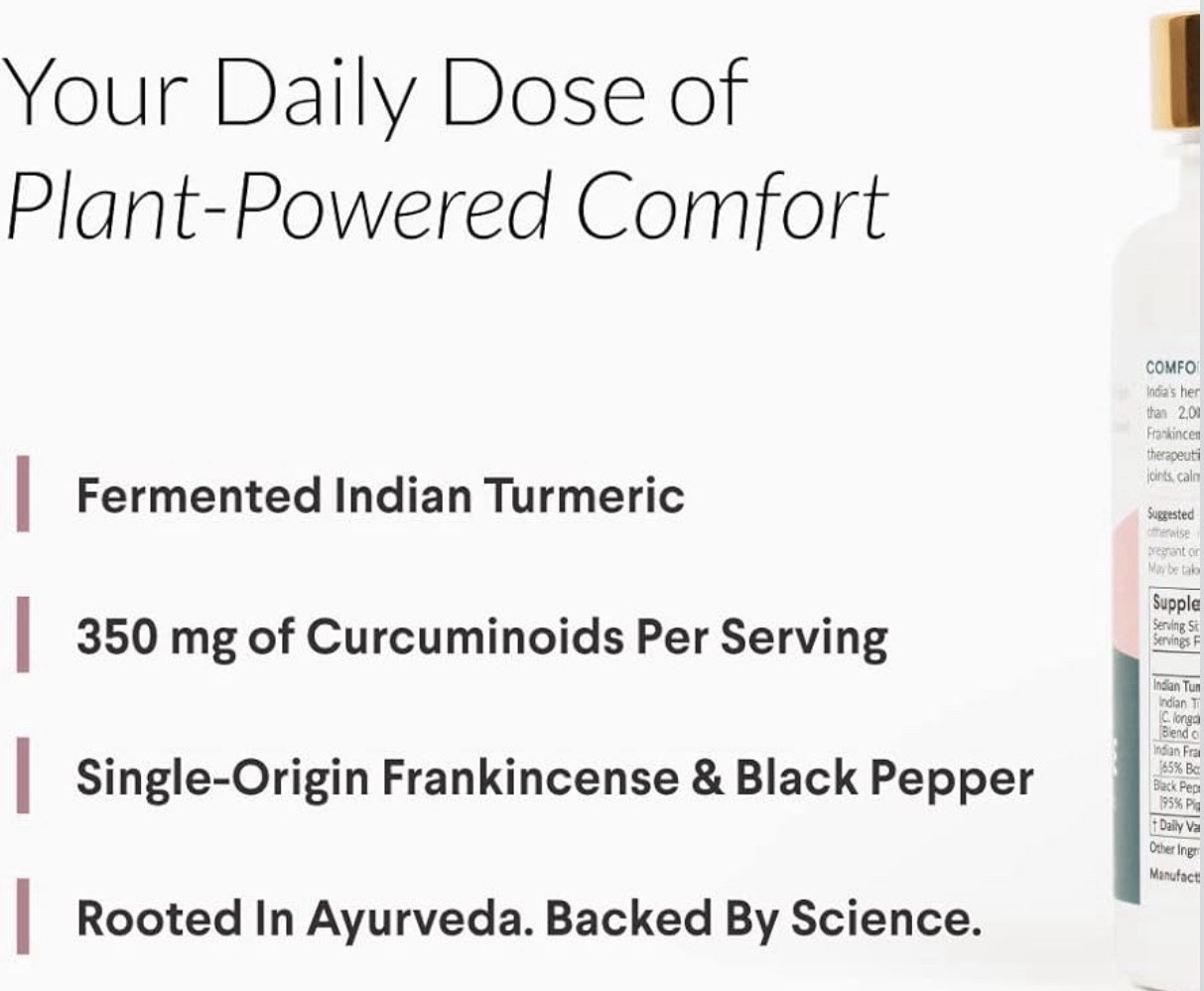 Nutritional Roots Turmeric + Frankincense 60 Capsules Joint Support