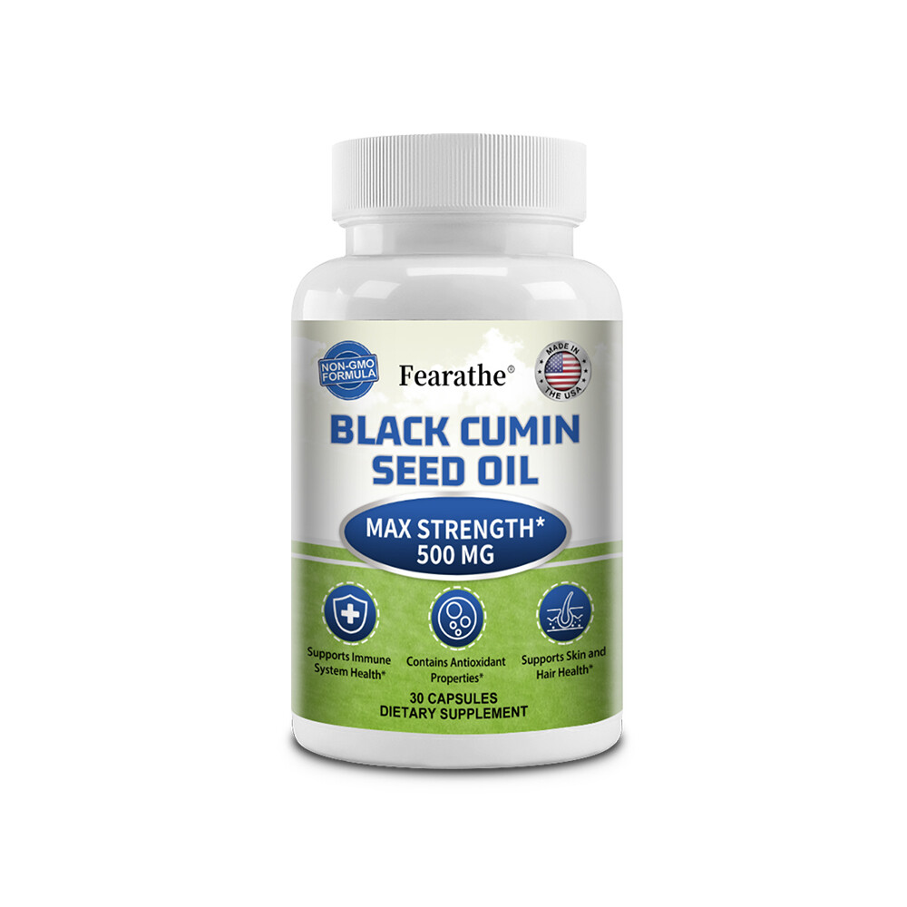 Cold-Pressed Black Cumin Seed Oil – Supplement for Skin & Hair Health